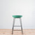 HAY AAS 38 Stool, Teal Green Seat with Black Base | Re-Lived