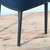 Vitra Softshell Armchair with 4 Leg Base in Plano Dark Blue Fabric - Re-Lived