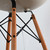 Vitra Eames DSW Plastic Side Chair Pebble