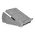 Bakker Ekhuizen Ergo-Top 320 Circular Laptop Stand in Grey against a white background