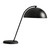 HAY Cloche Table Lamp in Soft Black against a white background