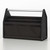 Vitra Locker Box Large in Deep Black against a white background