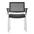 Herman Miller Verus Side Chair in Black against a white background