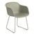 Muuto Fiber Armchair with Sled Base white sweep