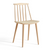 HAY J77 Chair in Natural Beech against a white background