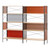 Vitra Eames Storage Unit ESU Shelf 4 against a white background