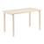 Artek Aalto Table Rectangular in Birch against a white background