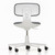 Vitra Rookie Office Chair in grey against a white background