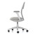 Vitra ACX Soft Office Chair in grey against a white background