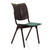 HAG Conventio Wing Meeting Chair in black with upholstered seat