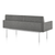 Herman Miller Tuxedo Sofa against a white background