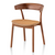 Herman Miller Leeway Wood Chair against a white background