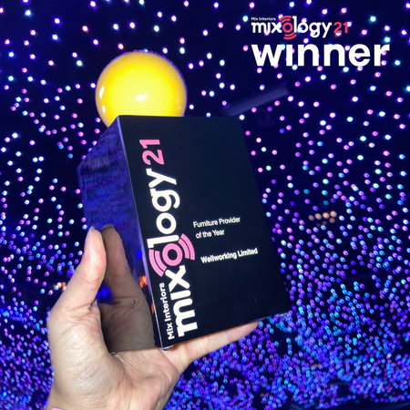 Wellworking Scoops 'Furniture Provider of the Year' Award at Mixology21