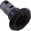  Spa Barrel Jet, Directional, High Flow, Scalloped Face, Black 