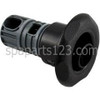  Spa Barrel Jet, Directional, High Flow, Scalloped Face, Black 1 