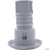  Spa Barrel Jet, Directional, High Flow, Scalloped Face, Dark Gray 