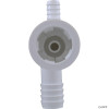  Euro Spa Jet Body, 3/8" Barb x 3/4" Barb, Elbow  46927200 Diagram #7 