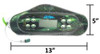 Cal Spas Topside, Large Dash Board GL w/ Bezel ELE50371