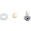  Button Air Injector, 1/4" White 