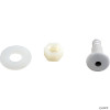  Button Air Injector, 1/4" White 