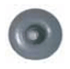 2" Artesian Spa Jet, Euro, Non Adjustable, Grey or S/S (03-0965-48)