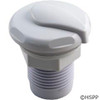 Air Ctrl, Std, 1-3/4"hs, 2-5/8"fd, Crescent, Wht, 1", Generic