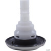  4" CMP Spa Jet Insert, Typhoon 400, Directional, Scallop, SS/Graphite Gray 