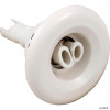 Diamante Spas 3" Smooth Mini Storm Spa Jet Twin Roto White 