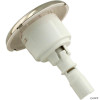 Diamante Spas 3" Mini Storm Spa Jet Insert Directional, Stainless, White w/ SS 