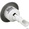 Diamante Spas 3" Scalloped Mini Storm Spa Jet Twin Roto Gray, Threaded 