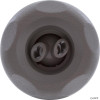 Diamante Spas 3" Scalloped Mini Storm Spa Jet Twin Roto Gray, Threaded 