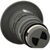 3 3/8" Scalloped Poly Spa Jet Pulsator Gray-Black-White