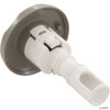2" Cluster Storm Spa Jet , Scalloped Face, Twin Roto, Gray, Back Side 1 View