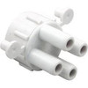  1/2" A/C Spa Manifold (4) 3/8" Barb W/2 Plugs 