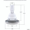 Diagram of poly storm spa jet