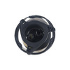 Dynasty Spas 4" Dynasty Spa Jet, Large Face, Poly Storm, Threaded, Twin Roto, Blk/Mtl, Trix, 2010,  13061 