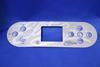 Elite Spas 109247 Elite Spas Topside Overlay, For TP800, 8 Button, J1, J2, LT  Elite Spas 109247 Elite Spas Topside Overlay, For TP800, 8 Button, J1, J2, LT