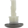 Custom Molded Products 2" CMP Spa Jet, Typhoon 200, Fixed, No Nozzle, Gray, Scalloped  Custom Molded Products 2" CMP Spa Jet, Typhoon 200, Fixed, No Nozzle, Gray, Scalloped