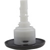 Custom Molded Products 3 3/8" CMP Spa Jet, Typhoon 300, Massage, Graph Gray, Scalloped  Custom Molded Products 3 3/8" CMP Spa Jet, Typhoon 300, Massage, Graph Gray, Scalloped
