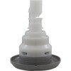 Custom Molded Products 3 3/8" CMP Spa Jet Insert, Typhoon 400, Twin Roto, Scallop, Gray 