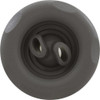 Custom Molded Products 3 3/8" CMP Spa Jet Insert, Typhoon 400, Twin Roto, Scallop, Gray 