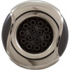 Custom Molded Products 4" CMP Spa Jet Insert, Typhoon 400, Multi Massage, Wave, SS/Graphite Gray 