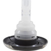 Custom Molded Products 4 3/8" CMP Spa Jet Insert, Typhoon 400, Directional, Wave, SS/Graphite Gray 