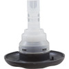 Custom Molded Products 4 3/8" CMP Spa Jet Insert, Typhoon 400, Directional, Scallop, Graphite Gray 