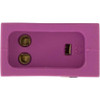  Receptacle, H-Q, Switched Acc, Molded, 18/3 SS VH, Lt.Violet 