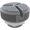  Suction Assembly, WW 5" Ultra Flo, 3-1/4"hs, 2-1/2"s, Gray 
