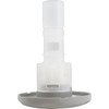2" Jet Internal, Typhoon, 5 Scallop, Roto, Textured Clgray   2" Jet Internal, Typhoon, 5 Scallop, Roto, Textured Clgray