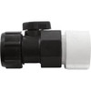  Drain Valve, Waterway, 1/2" Slip x Garden Hose 