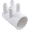  Manifold, 3/4" Barb, 4 port, Dead End, 2" Slip 