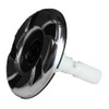  3" CAL SPAS Threaded Jet Insert (Med) XL Cluster Storm Directional with Metal Black Nozzle - Black 